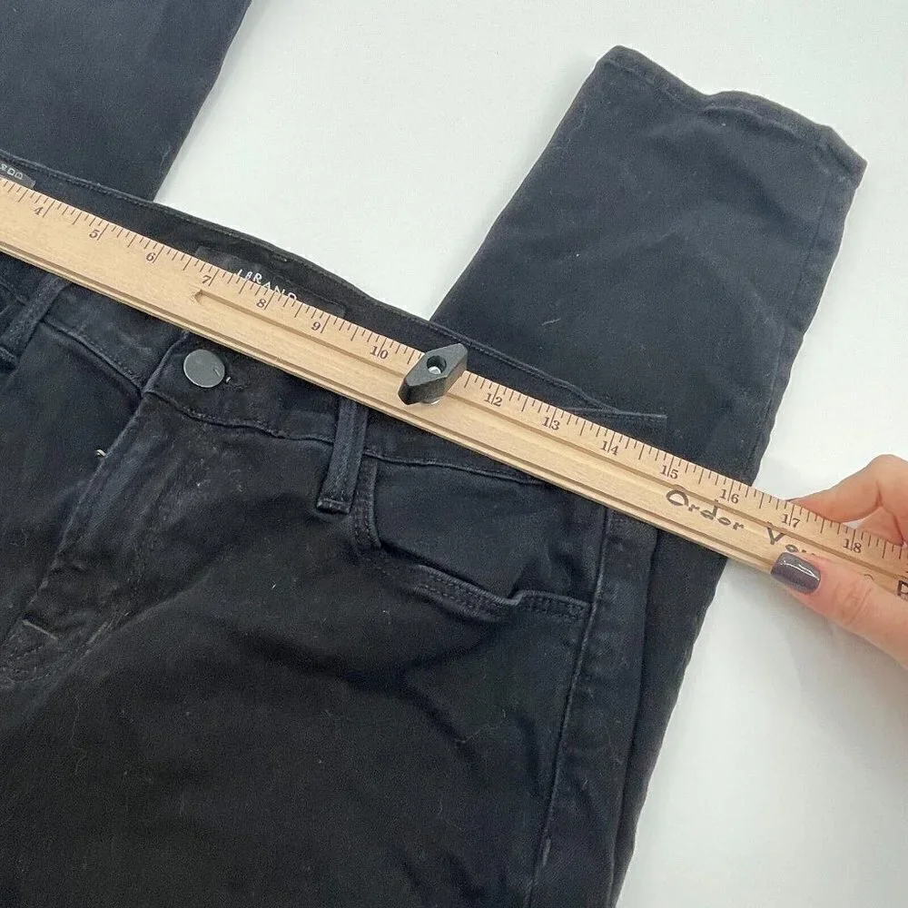 J Brand Womens Jeans 31 Skinny Leg Shadow Denim Black Casual Stretchy Comfort